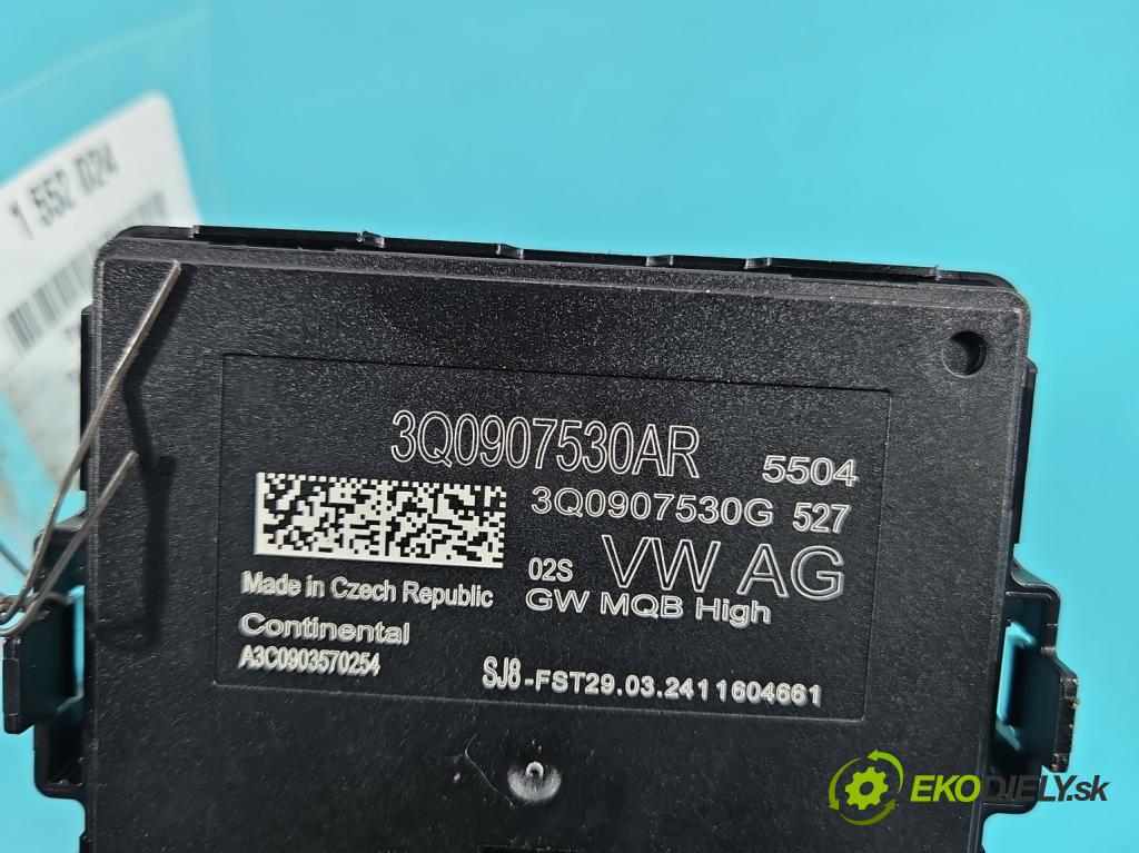 Skoda Superb III 2015-2024 2.0 tdi 150 HP automatic 110 kW 1968 cm3 5- riadiaca jednotka ostatné 3Q0907530AR