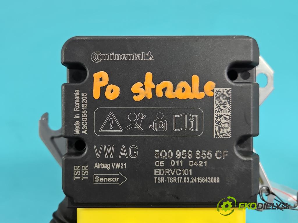 Skoda Superb III 2015-2024 2.0 tdi 150 HP automatic 110 kW 1968 cm3 5- riadiaca jednotka vankúše: 5Q0959655CF