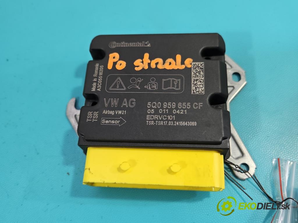 Skoda Superb III 2015-2024 2.0 tdi 150 HP automatic 110 kW 1968 cm3 5- riadiaca jednotka vankúše: 5Q0959655CF