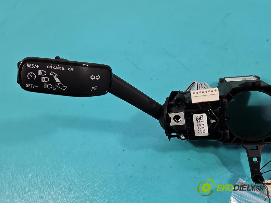 Skoda Superb III 2015-2024 2.0 tdi 150 HP automatic 110 kW 1968 cm3 5- prepínač komplex: 5Q1953502AH (Prepínacie páčky pod volantom)