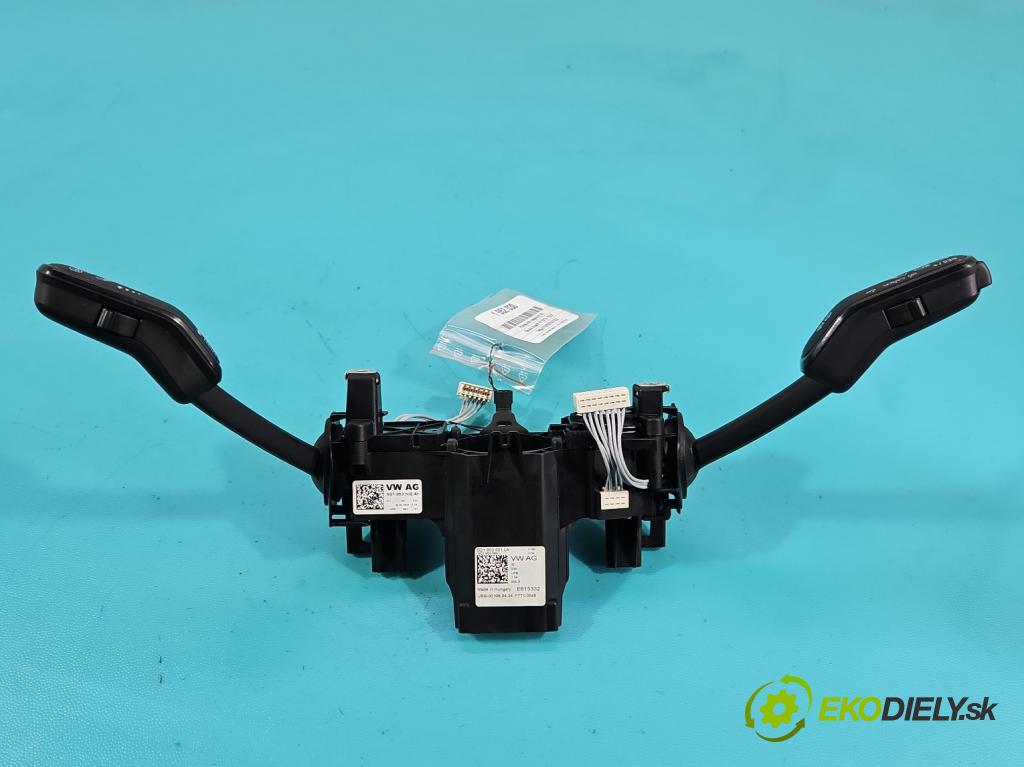 Skoda Superb III 2015-2024 2.0 tdi 150 HP automatic 110 kW 1968 cm3 5- prepínač komplex: 5Q1953502AH (Prepínacie páčky pod volantom)