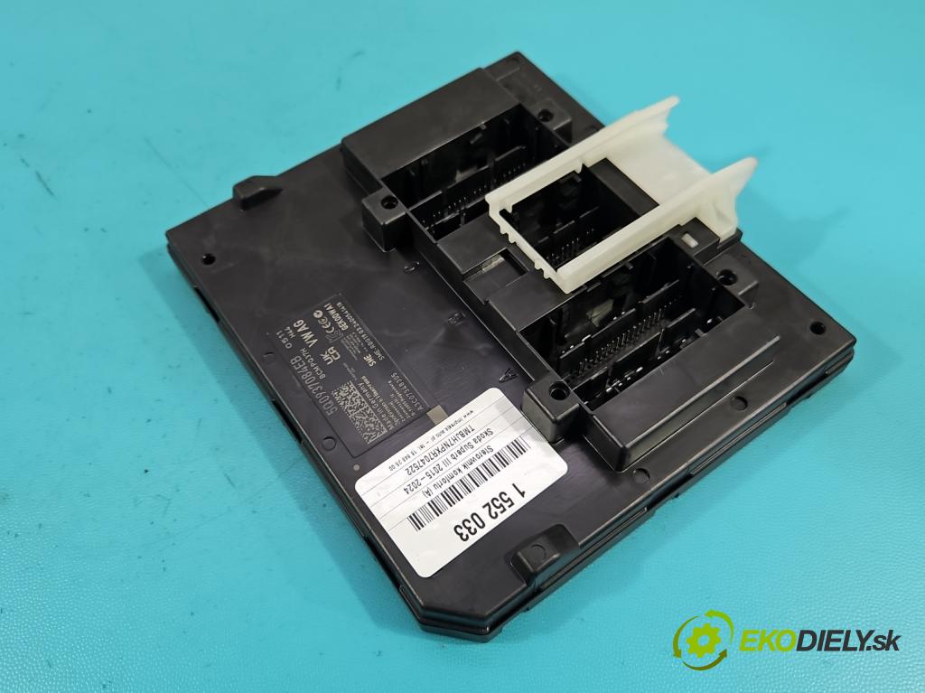 Skoda Superb III 2015-2024 2.0 tdi 150 hp automatic 110 kW 1968 cm3 5- řídící jednotka komfortu 5Q0937084EB