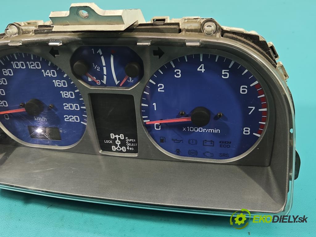 Mitsubishi Pajero Pinin 1998-2007 2.0 GDI 129 HP manual 95 kW 1999 cm3 5- prístrojovka/ budíky MR975308 (Prístrojová doska)
