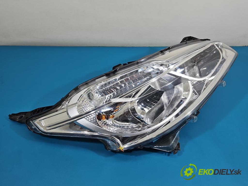Peugeot 208 I 2012-2019 1.2 12V 82 hp manual 60 kW 1199 cm3 5- světlo pravý 9802221280 (Pravé přední světlo)