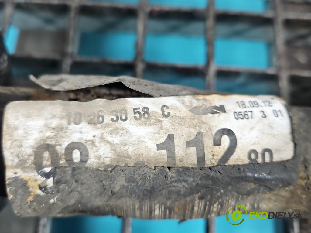 Peugeot 208 I 2012-2019 1.2 12V 82 HP manual 60 kW 1199 cm3 5- poloos predné pravé 10263058C