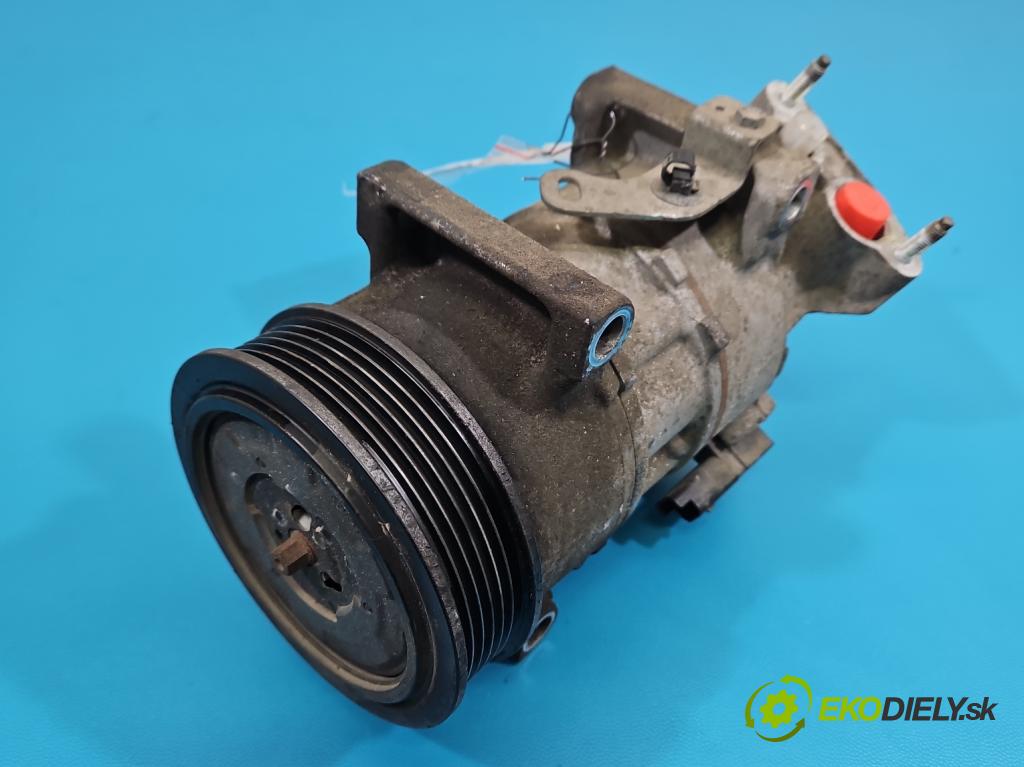 Peugeot 208 I 2012-2019 1.2 12V 82 hp manual 60 kW 1199 cm3 5- Kompresor: klíma 9672247080 (Kompresor klimatizace)