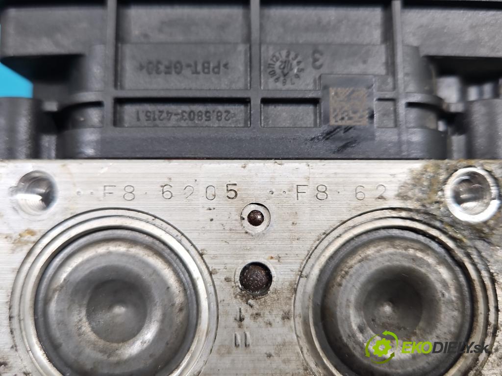 Peugeot 208 I 2012-2019 1.2 12V 82 HP manual 60 kW 1199 cm3 5- čerpadlo abs 9802460980 (Pumpa ABS)