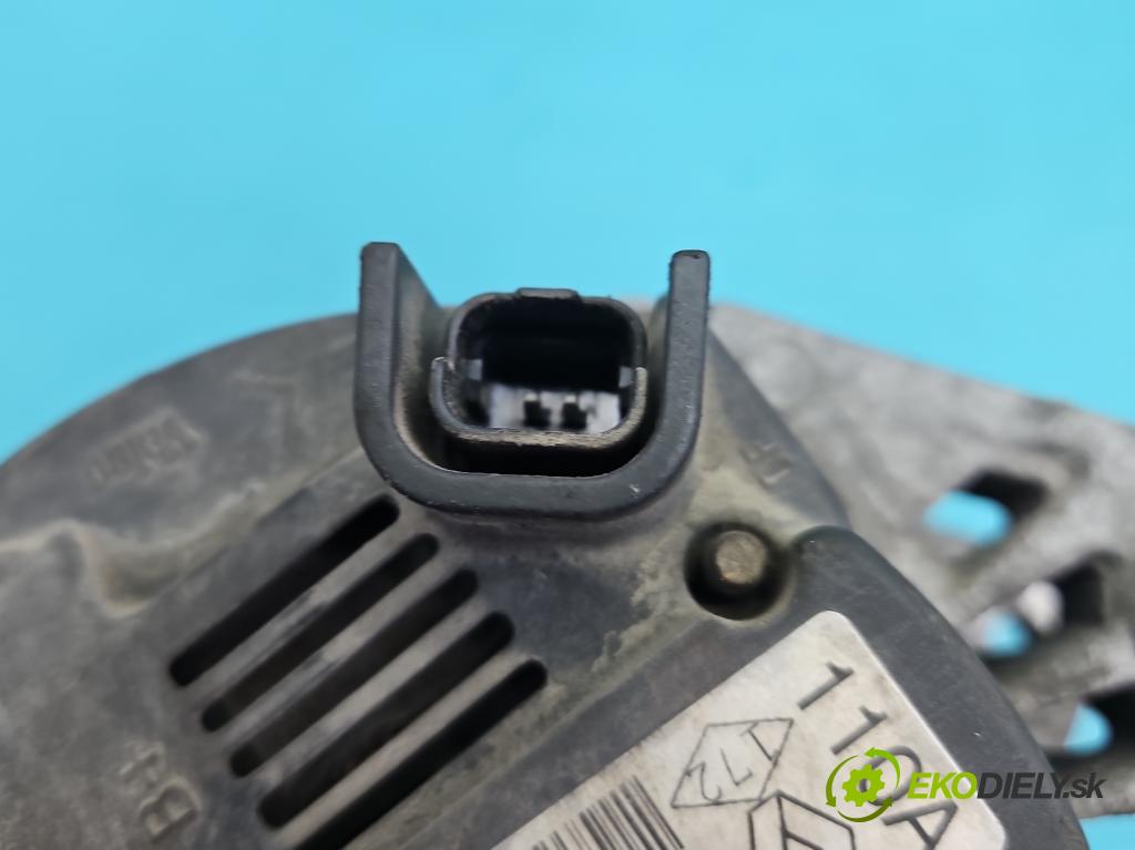 Renault Megane II 2003-2008 1.6 16V 113 HP manual 83 kW 1598 cm3 3- Alternator 8200100907 (Alternátor)