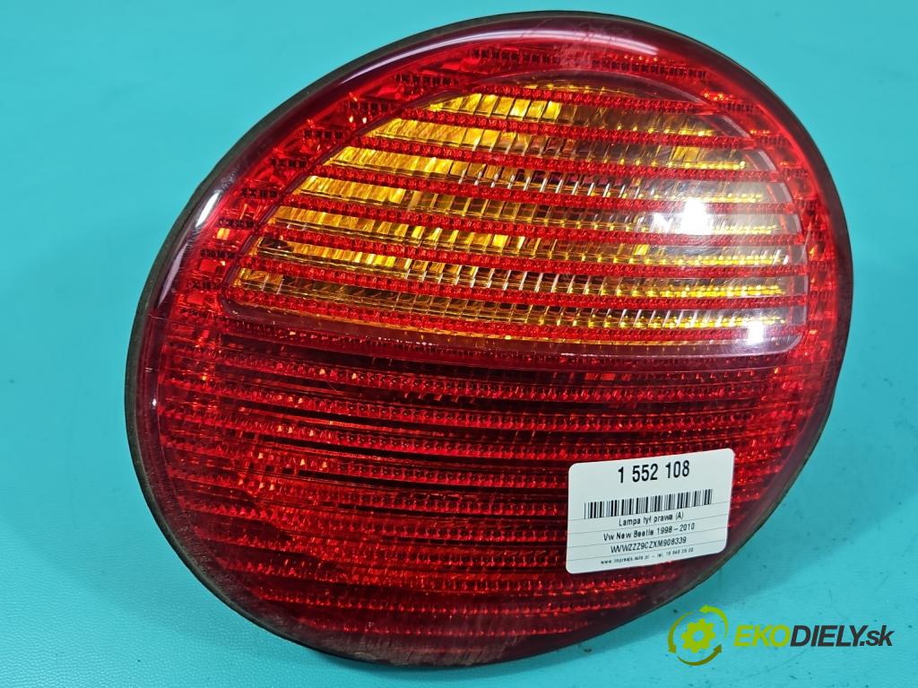 Vw New Beetle 1998-2010 2.0 8V 116 HP manual 85 kW 1984 cm3 3- svetlo / reflektor zadné pravé  (Kľučka dverí ostatné)