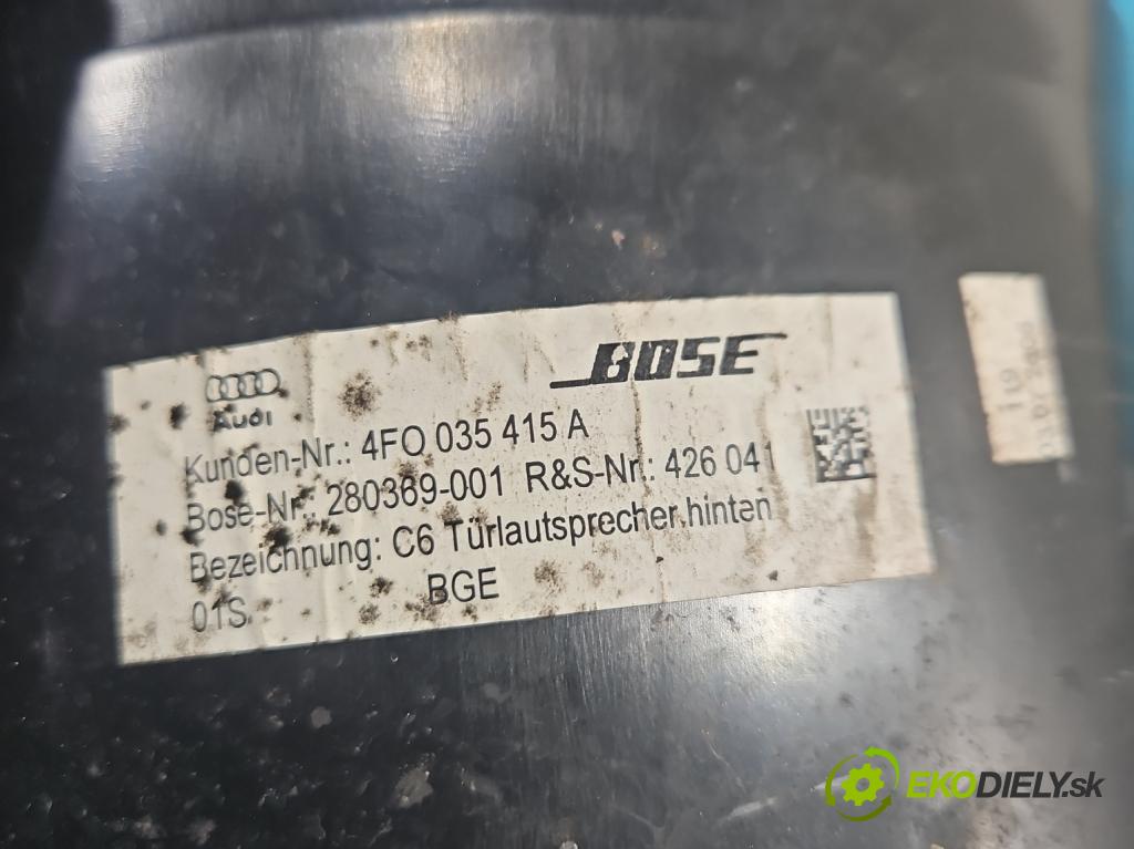 Audi A6 C6 2004-2011 3.0 tdi 232KM automatic 171 kW 2967 cm3 5- Reproduktor 4F0035415A