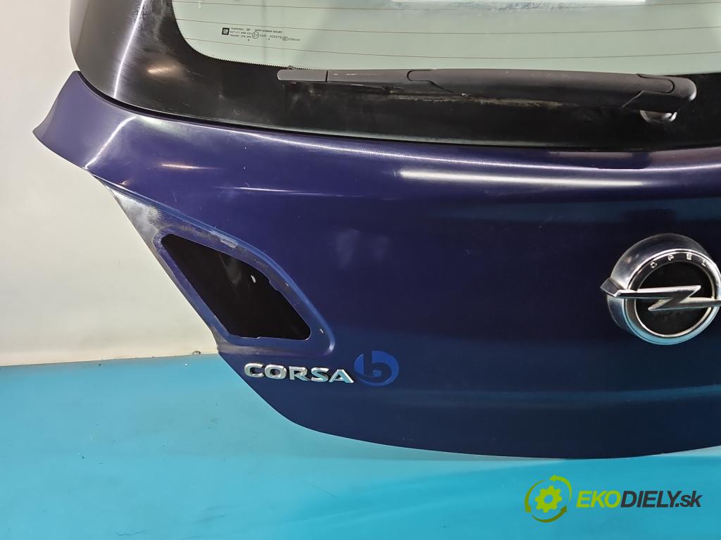 Opel Corsa E 2014-2019 1.4 16V 90 hp manual 66 kW 1398 cm3 5- zadní kufrové dveře  (Zadní kapota (kufr))