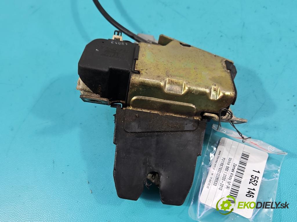 Volvo S60 I 2000-2010 2.4 D5 163 HP manual 120 kW 2401 cm3 4- zámok kufrové dvere zadné 8652398