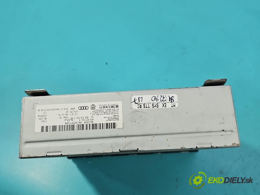 Audi A6 C6 2004-2011 3.0 tdi 232KM automatic 171 kW 2967 cm3 5- riadiaca jednotka ostatné 4F0035541H