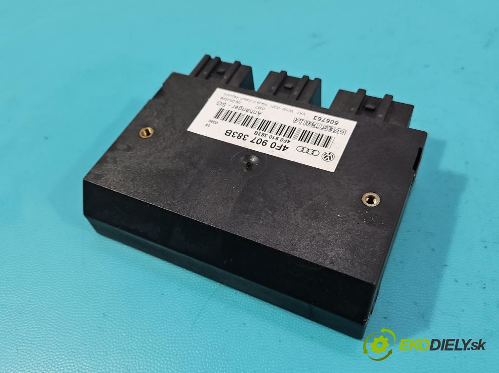 Audi A6 C6 2004-2011 3.0 tdi 232KM automatic 171 kW 2967 cm3 5- řídící jednotka 4F0907383B