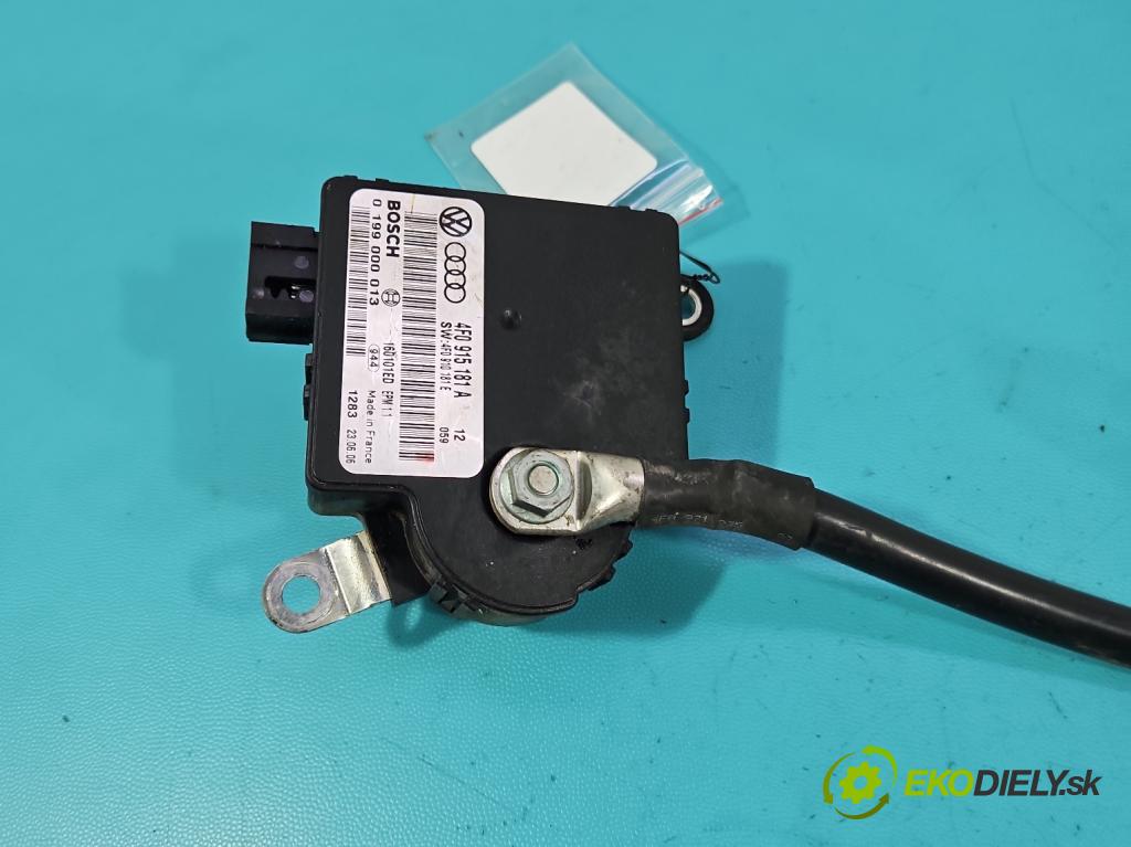 Audi A6 C6 2004-2011 3.0 tdi 232KM automatic 171 kW 2967 cm3 5- kontakt mínus: 4F0915181A