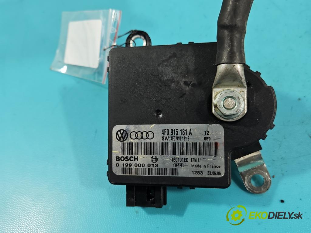 Audi A6 C6 2004-2011 3.0 tdi 232KM automatic 171 kW 2967 cm3 5- kontakt mínus: 4F0915181A