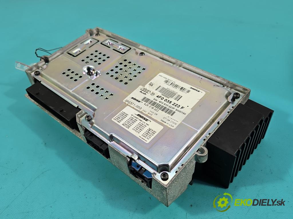 Audi A6 C6 2004-2011 3.0 tdi 232KM automatic 171 kW 2967 cm3 5- Zesilovač: 4F0035223F (Zosilňovač)