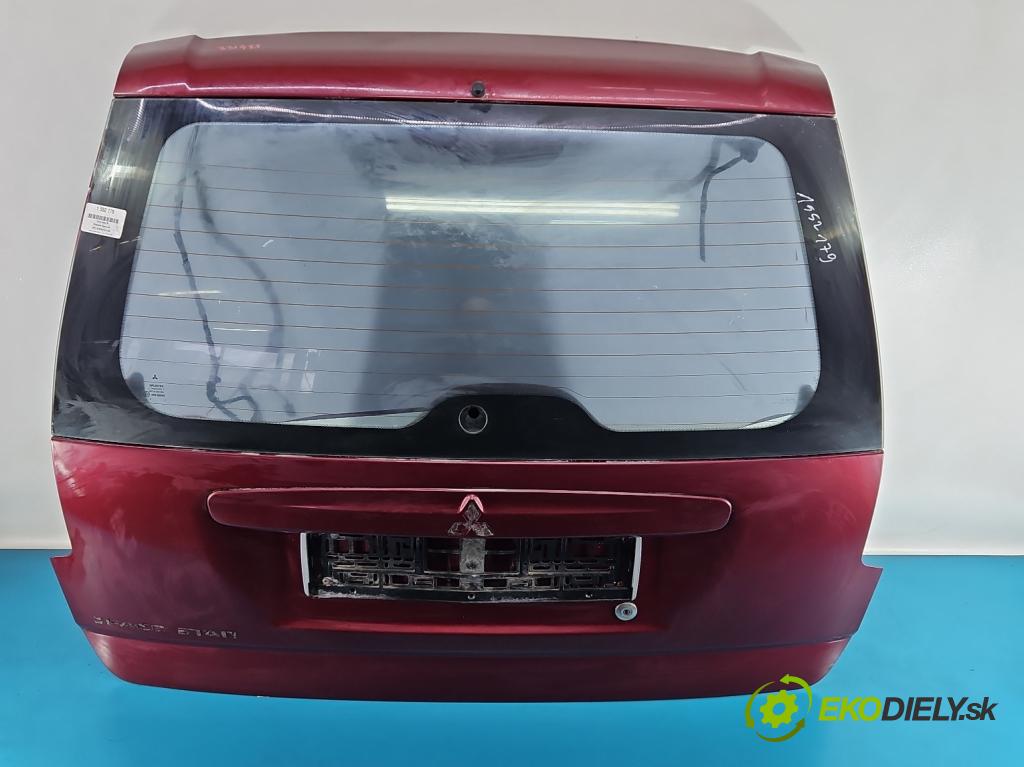 Mitsubishi Space star 1.6 16V 98 hp manual 72 kW 1584 cm3 5- zadní kufrové dveře  (Zadní kapota (kufr))