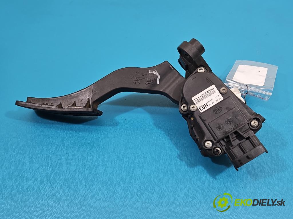 Kia Ceed I 2006-2012 2.0 crdi 140 HP manual 103 kW 1991 cm3 5- pedal plyn potenciometr: