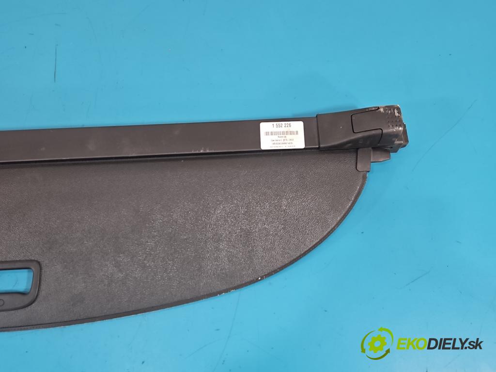 Opel Astra V  2015-2022 1.5 cdti 122 hp manual 90 kW 1496 cm3 5- roleta  (Roleta zavazadlového prostoru)