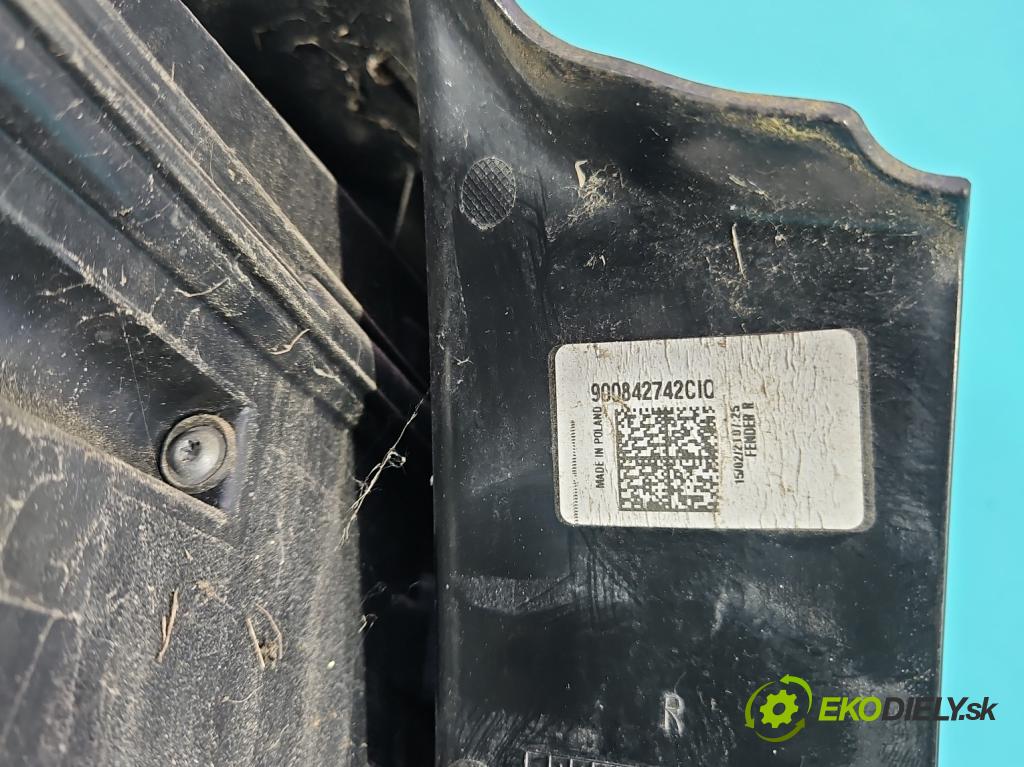 Opel Astra V  2015-2022 1.5 cdti 122 HP manual 90 kW 1496 cm3 5- svetlo / reflektor zadné pravé 39077375 (Kľučka dverí ostatné)