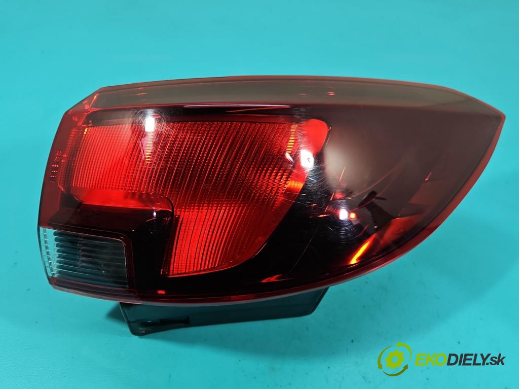 Opel Astra V  2015-2022 1.5 cdti 122 HP manual 90 kW 1496 cm3 5- svetlo / reflektor zadné pravé 39077375 (Kľučka dverí ostatné)