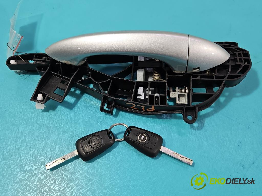 Opel Astra V  2015-2022 1.5 cdti 122 HP manual 90 kW 1496 cm3 5- rukoväť predné ľavé mimo: 13515507 (Kľučka dverí vonkajšia predná ľavá)