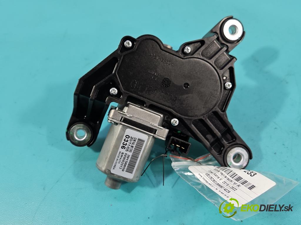 Opel Astra V  2015-2022 1.5 cdti 122 hp manual 90 kW 1496 cm3 5- motor stěrače zadní 39156859