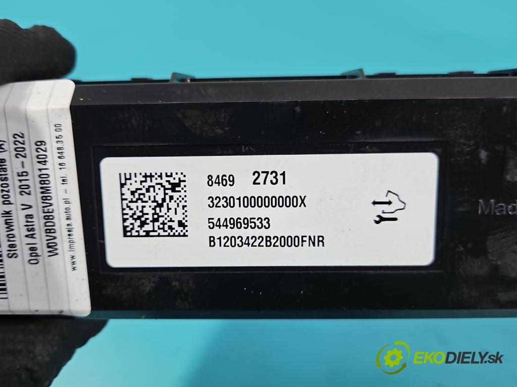 Opel Astra V  2015-2022 1.5 cdti 122 HP manual 90 kW 1496 cm3 5- riadiaca jednotka ostatné 84692731