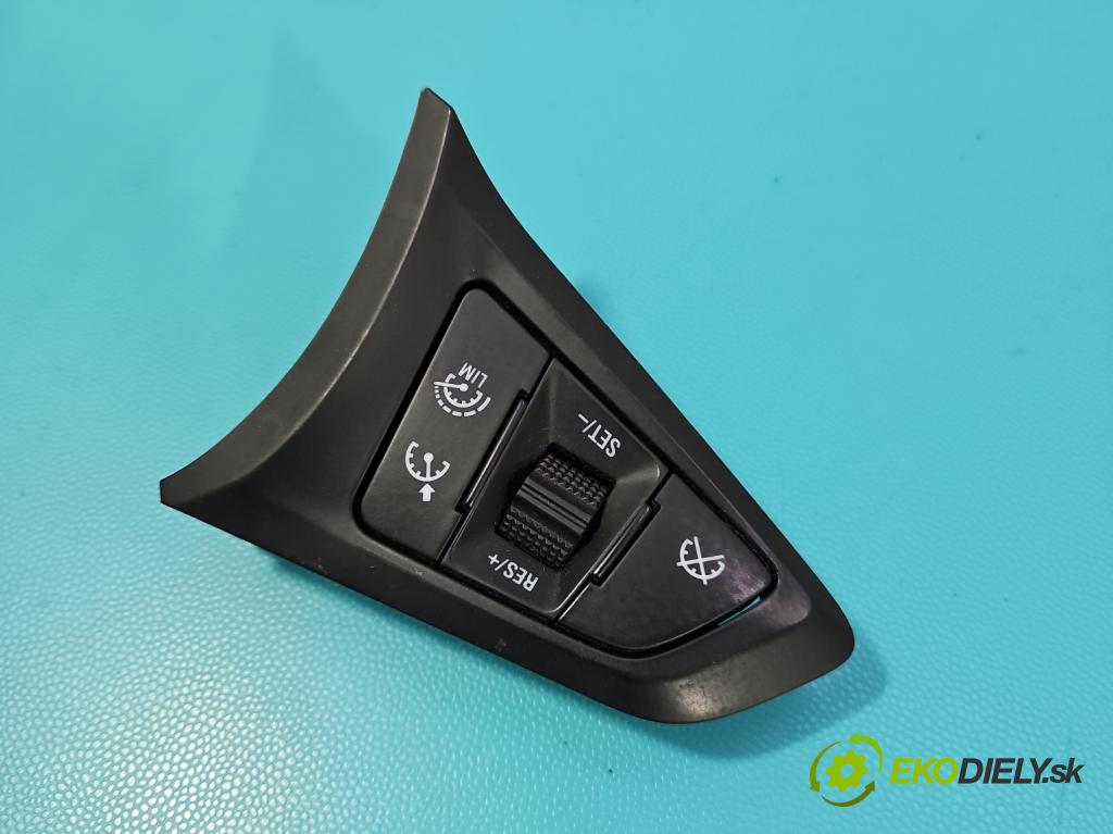 Opel Astra V  2015-2022 1.5 cdti 122 hp manual 90 kW 1496 cm3 5- Přepínač multifunkční: řízení: 13470319 (Páčky pod volantem)