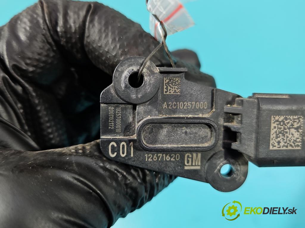 Opel Astra V  2015-2022 1.5 cdti 122 hp manual 90 kW 1496 cm3 5- váha vzduchu A2C10257000 (Snímač hmotnosti vzduchu)