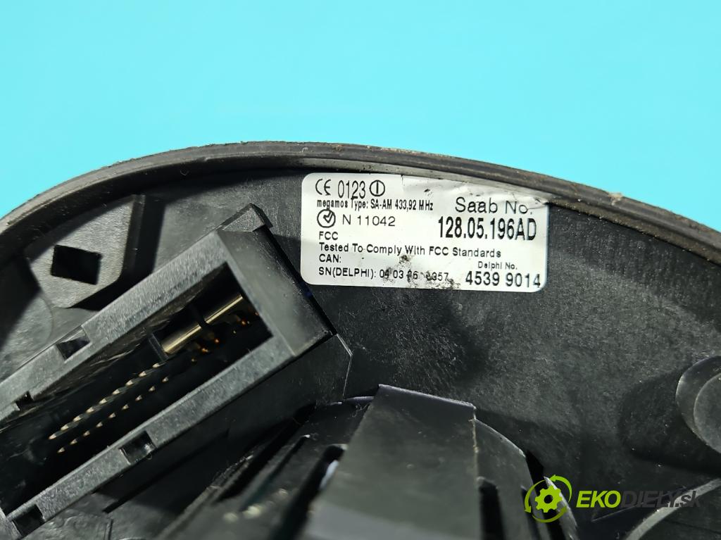 Saab 9-3 II 2002-2012 2.0 T 175 hp automatic 129 kW 1998 cm3 4- Přepínač sdružený 12805196AD (Páčky pod volantem)