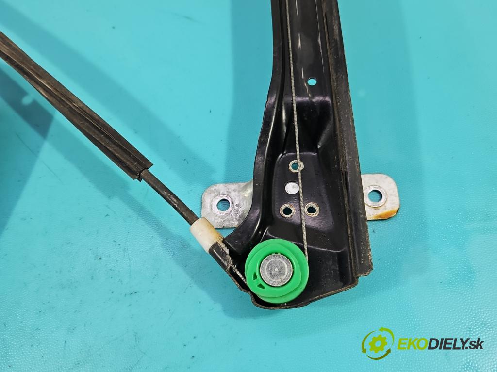 Vw Golf V 2003-2009 1.4 FSI 90 HP manual 66 kW 1390 cm3 5- mechanizmus okna predné ľavý 1K0959793G