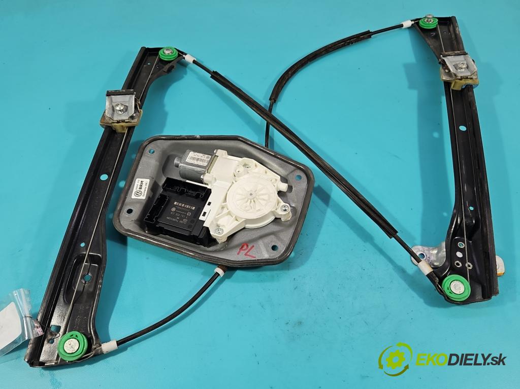 Vw Golf V 2003-2009 1.4 FSI 90 HP manual 66 kW 1390 cm3 5- mechanizmus okna predné ľavý 1K0959793G