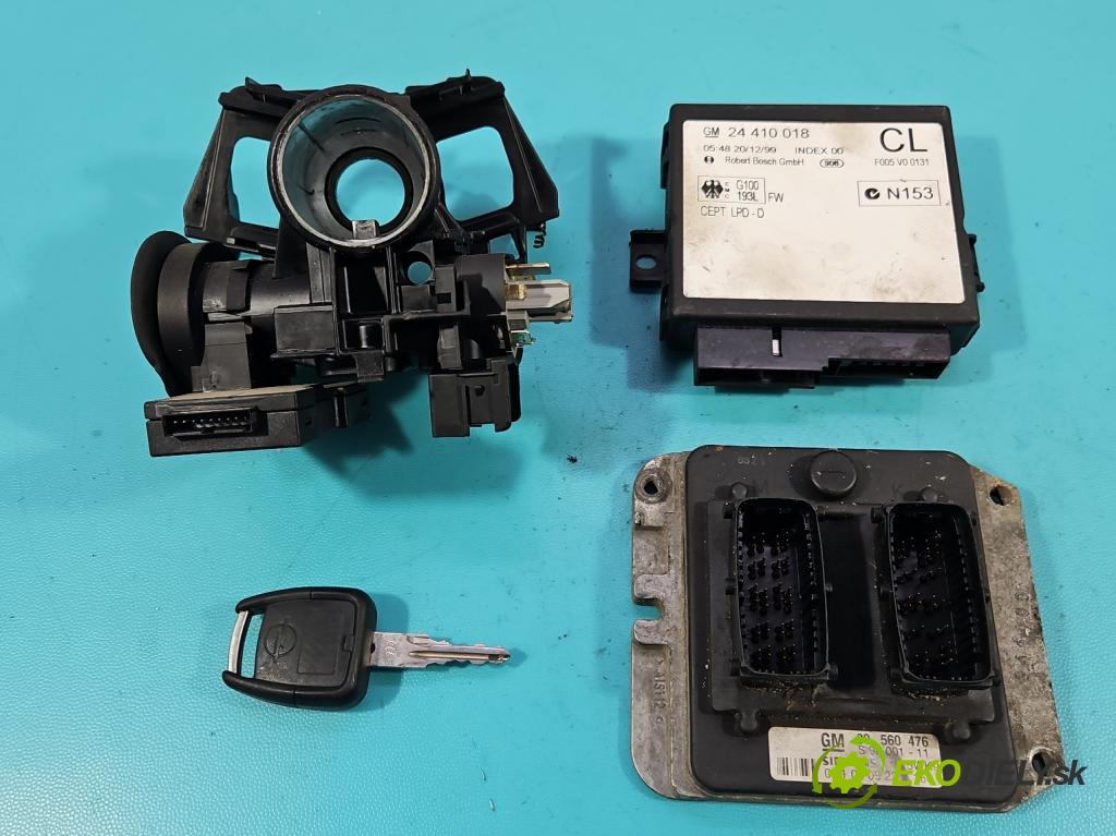 Opel Astra II 1998-2009 1.8 16V 116 hp manual 85 kW 1796 cm3 5- řídící jednotka motoru 90560476