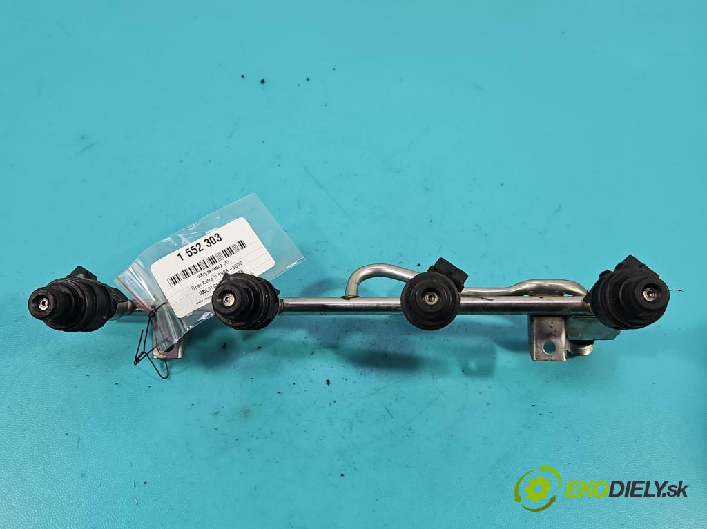 Opel Astra II 1998-2009 1.8 16V 116 hp manual 85 kW 1796 cm3 5- vstřikovač 5WK93151 (Vstřikovač paliva)