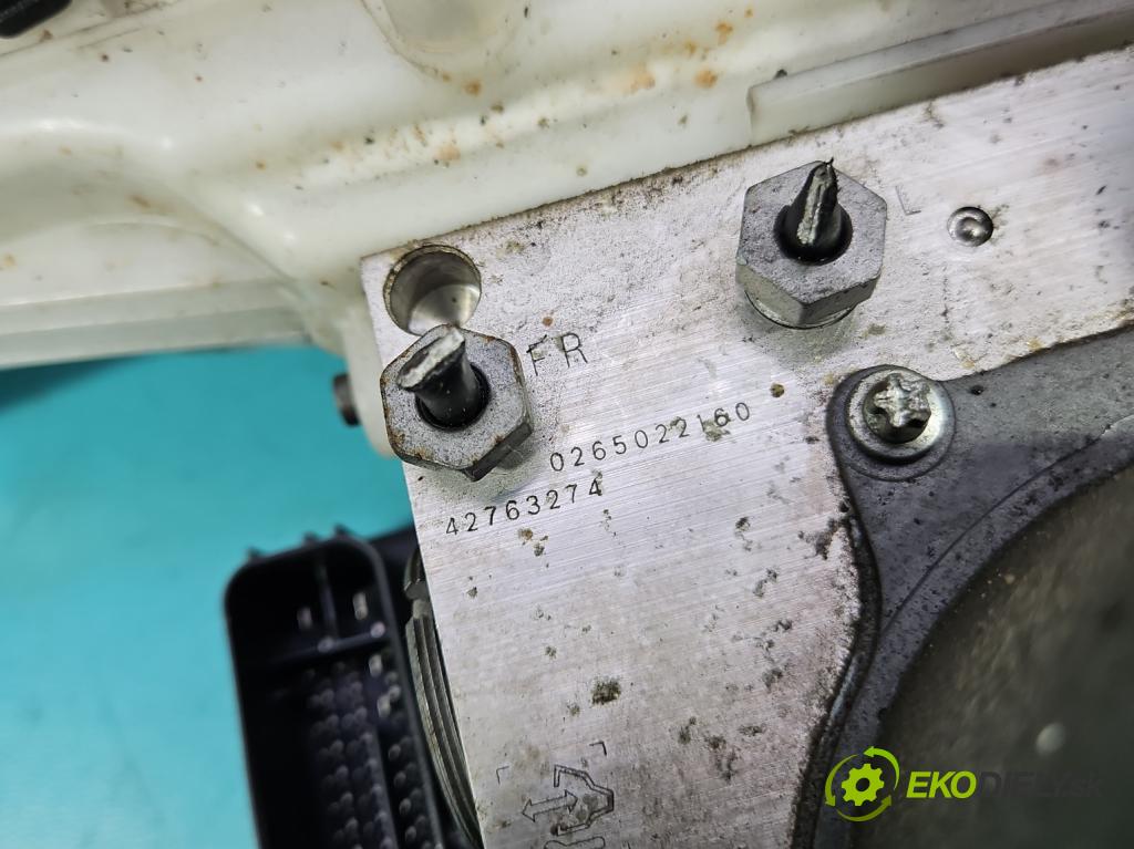 Opel Astra V  2015-2022 1.5 cdti 122 HP manual 90 kW 1496 cm3 5- čerpadlo abs 0265022160 (Pumpa ABS)