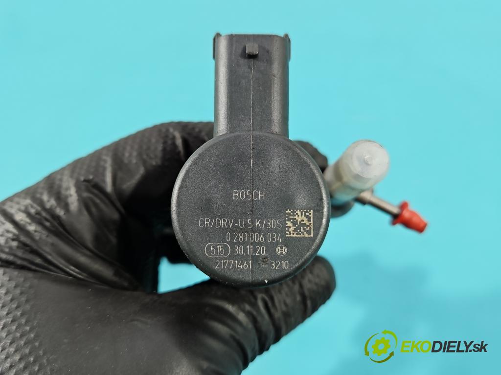 Opel Astra V  2015-2022 1.5 cdti 122 HP manual 90 kW 1496 cm3 5- lišta vstrekovacia 0445213035 (Vstrekovacia lišta)