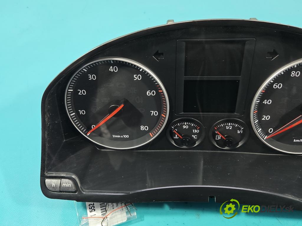 Vw Golf V 2003-2009 1.4 FSI 90 HP manual 66 kW 1390 cm3 5- prístrojovka/ budíky 1K0920862H (Prístrojová doska)