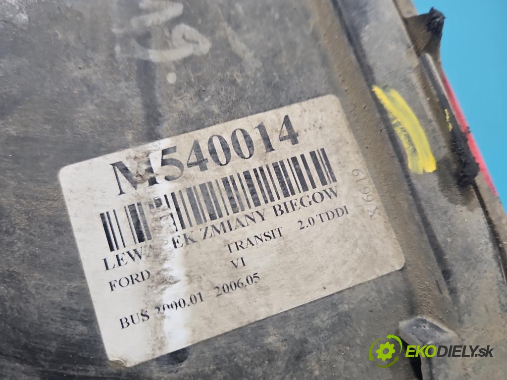 Ford Transit Mk6 2000-2006 2.0 tddi 86 HP manual 63 kW 1998 cm3 5- Páka: Změny: stupeň,rýchlosť  (Rýchlostná páka (kulisa))