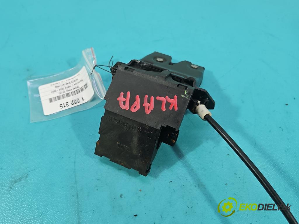 Mercedes C W203 2000-2007 1.8 kompressor 143 HP manual 105 kW 1796 cm3 4- zámok kufrové dvere zadné A1717500085