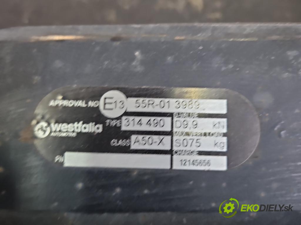 Opel Astra V  2015-2022 1.5 cdti 122 hp manual 90 kW 1496 cm3 5- oko tažné  (Tažné zařízení)