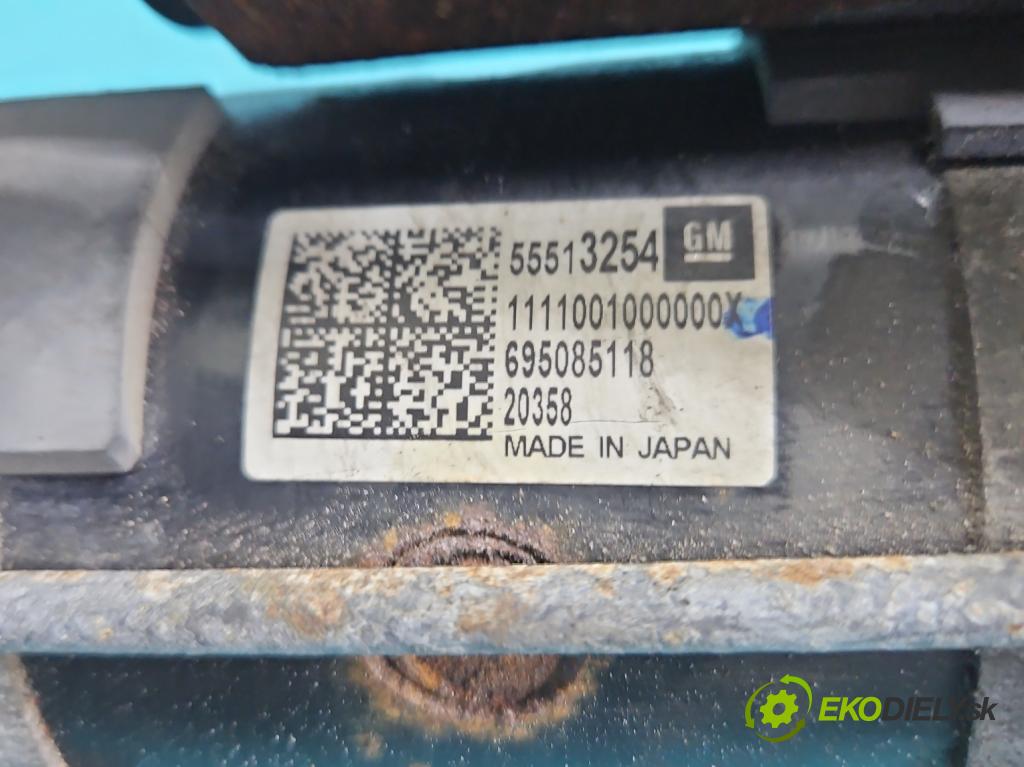 Opel Astra V  2015-2022 1.5 cdti 122 HP manual 90 kW 1496 cm3 5- štartér 55513254 (Štartér)