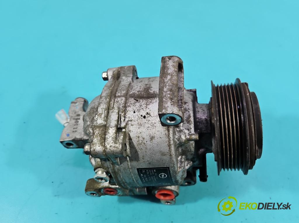 Opel Astra V  2015-2022 1.5 cdti 122 hp manual 90 kW 1496 cm3 5- Kompresor: klíma 39217353 (Kompresor klimatizace)