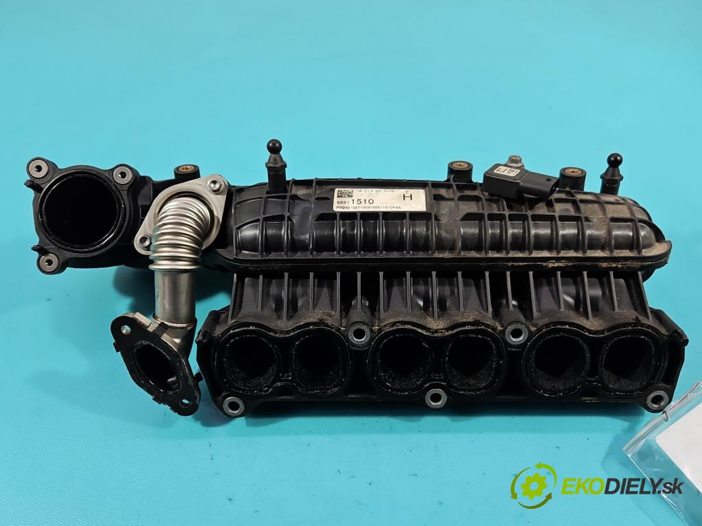 Opel Astra V  2015-2022 1.5 cdti 122 hp manual 90 kW 1496 cm3 5- potrubí sací 55511510 (Sací potrubí)