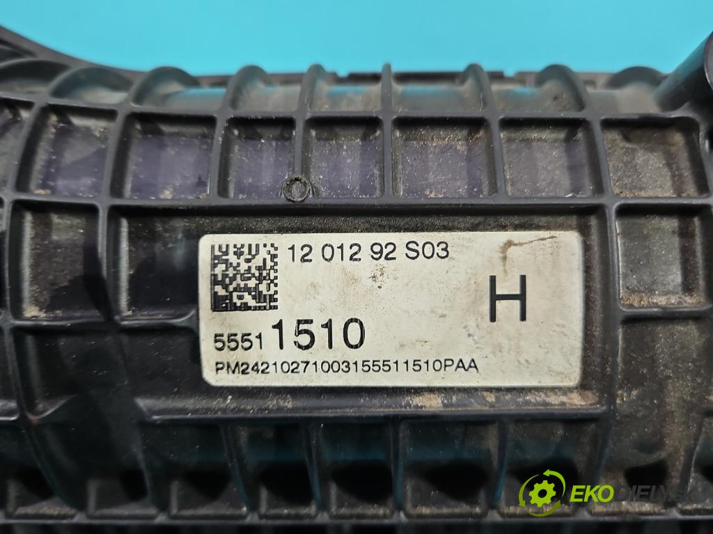 Opel Astra V  2015-2022 1.5 cdti 122 hp manual 90 kW 1496 cm3 5- potrubí sací 55511510 (Sací potrubí)