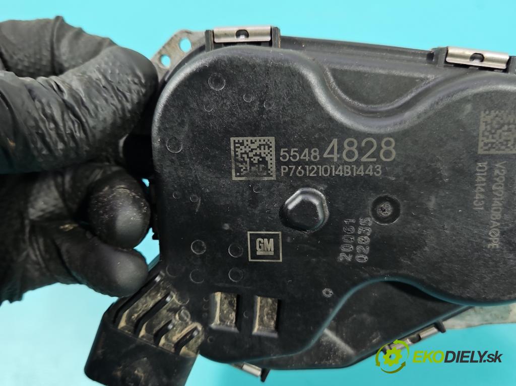 Opel Astra V  2015-2022 1.5 cdti 122 HP manual 90 kW 1496 cm3 5- klapka 55484828 (Škrtiaca klapka)