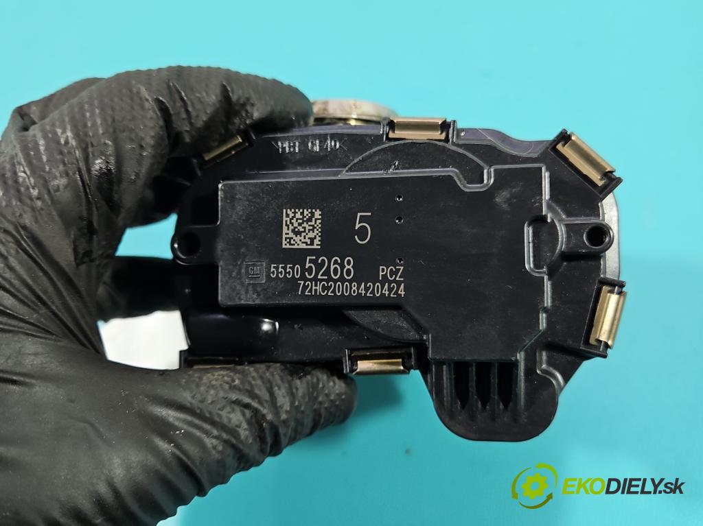 Opel Astra V  2015-2022 1.5 cdti 122 HP manual 90 kW 1496 cm3 5- klapka 55505268 (Škrtiaca klapka)