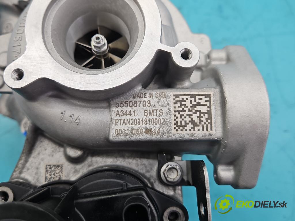 Opel Astra V  2015-2022 1.5 cdti 122 HP manual 90 kW 1496 cm3 5- turbodúchadlo, turbo repasovaná 55508703