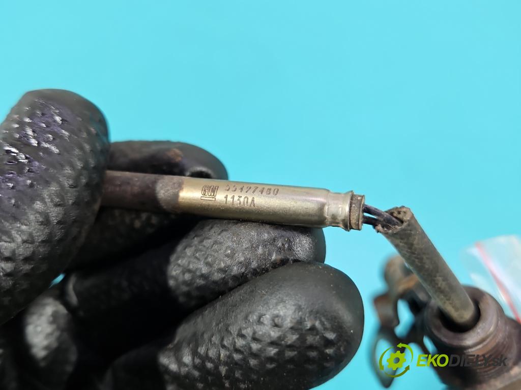 Opel Astra V  2015-2022 1.5 cdti 122 hp manual 90 kW 1496 cm3 5- snímač teploty spalin 55497480 (Snímač)